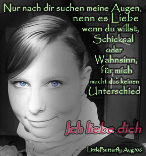 Meine Augen suchen dich...