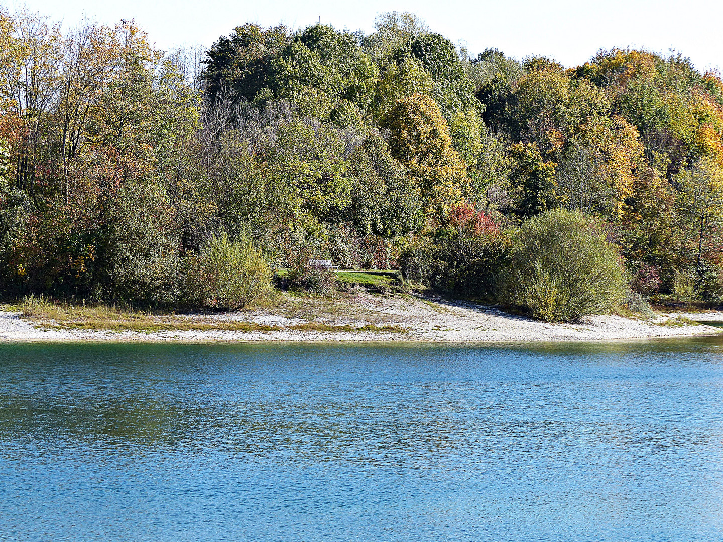 Meine Bank am See