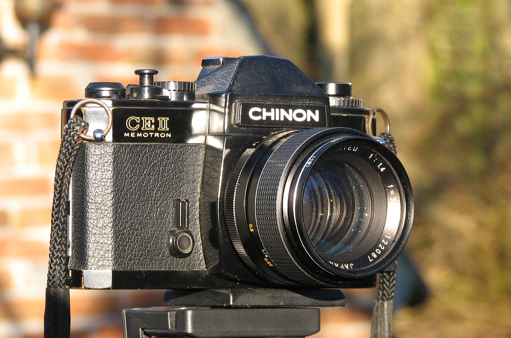 Meine Chinon CE II Memotron