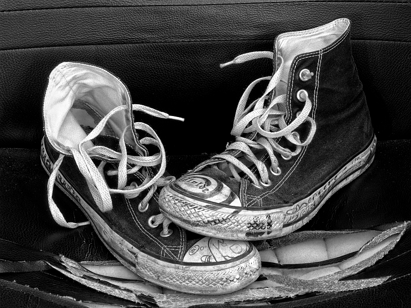 Meine Chucks...3 Jahre alt