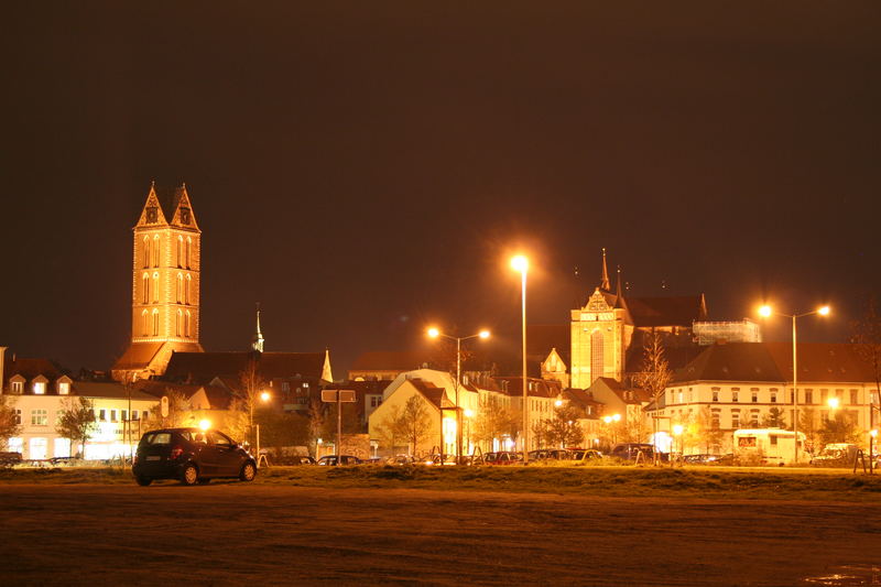 meine city bei nacht