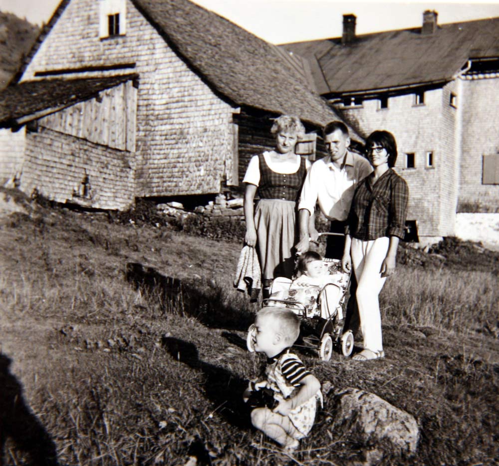 Meine Eltern 1964 in Balderschwang