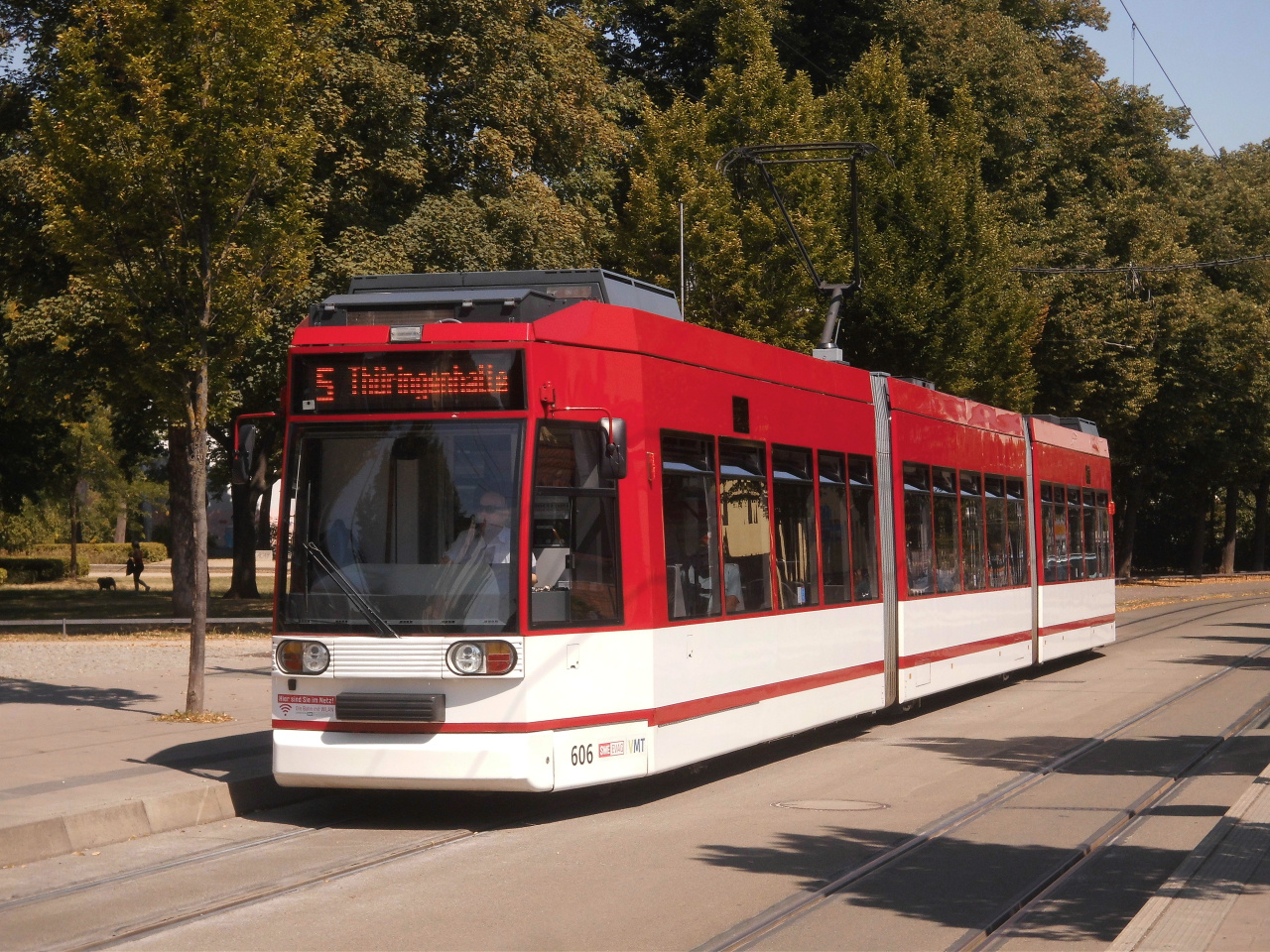 Meine Erfurter Lieblings Straßenbahn. Der MGT6D.