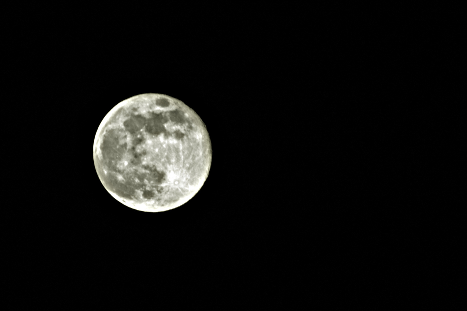 meine erste Mondaufnahme
