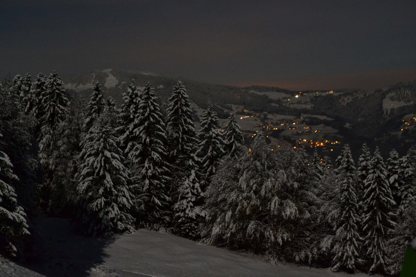 Meine erste Nachtaufnahme "Winterruhe"