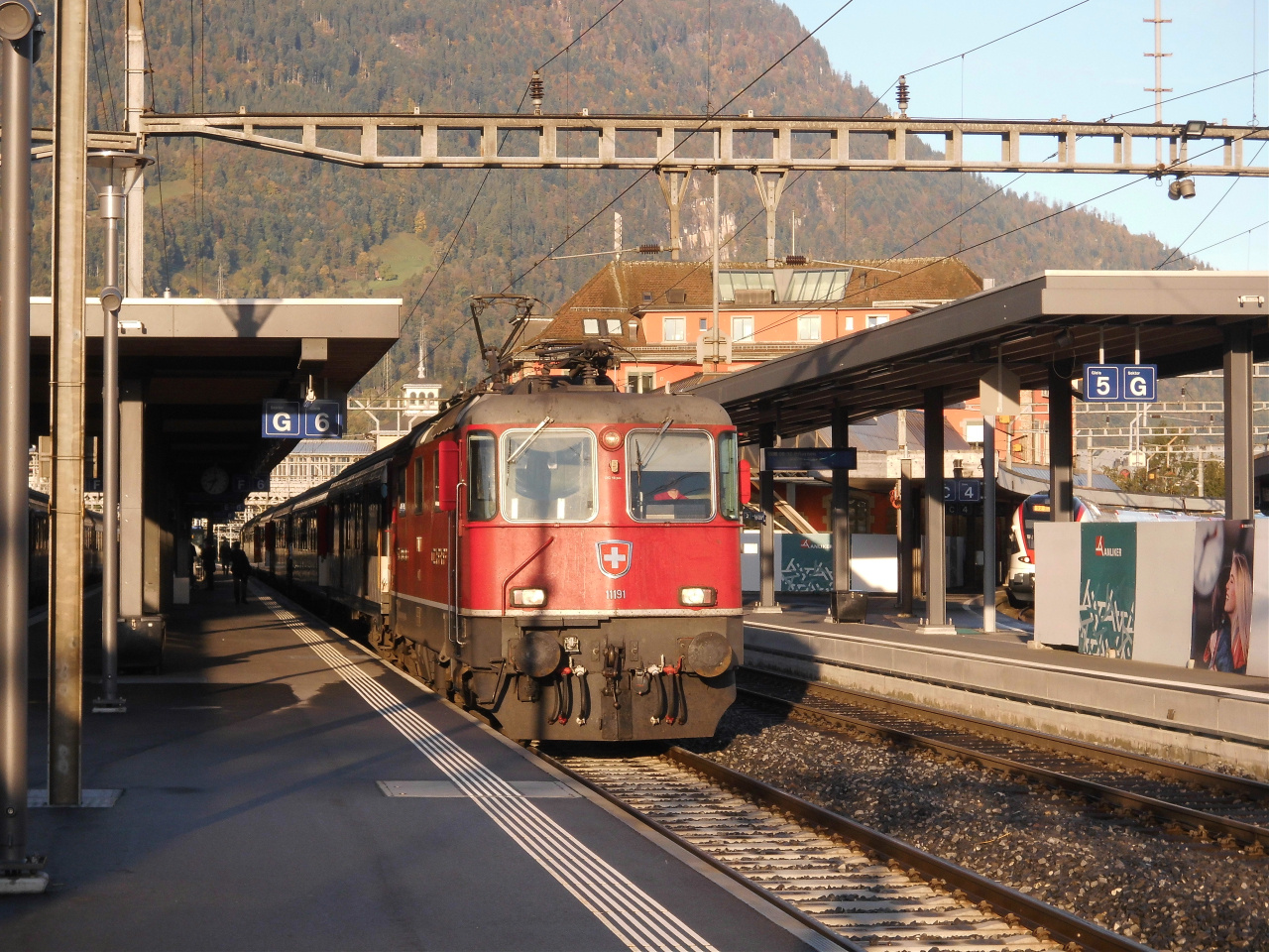 Meine Fahrt durch die Schweiz nach Locarno 1.