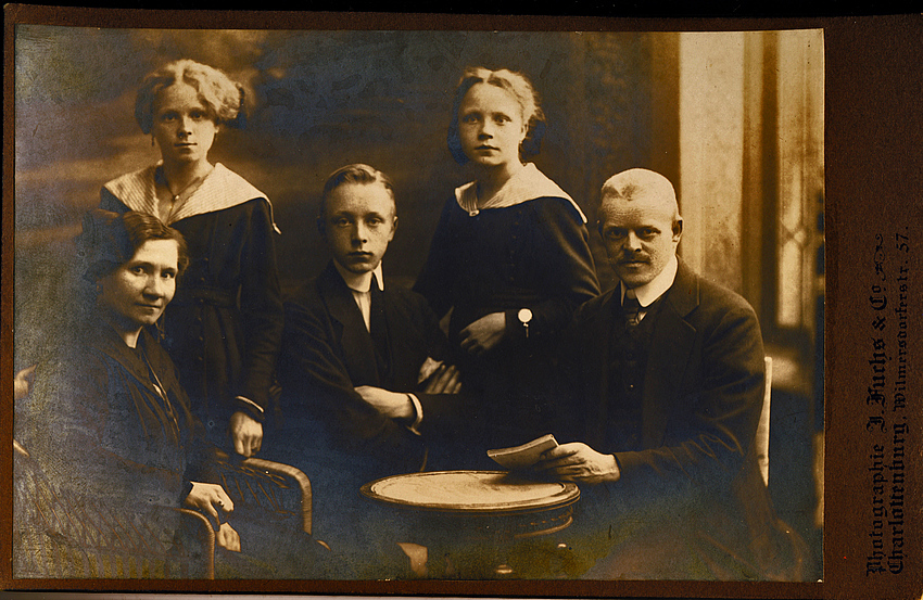 meine familie anfang 1900