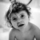 Meine Großnichte bei einen Babybad Fotoshooting