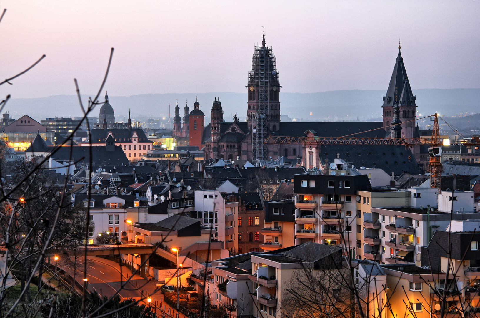 .....meine Heimatstadt am Abend