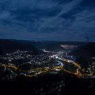 Meine Heimatstadt bei Nacht.