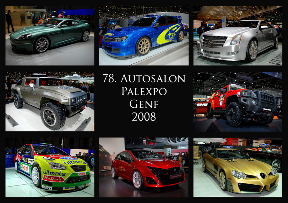 Meine Highlights vom 78. Autosalon in Genf 2008