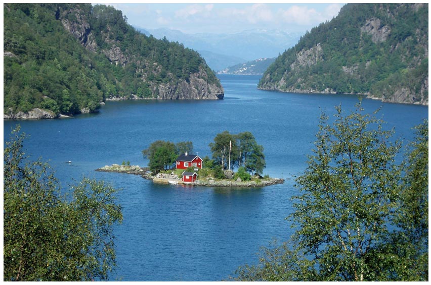 Meine Insel in Norwegen