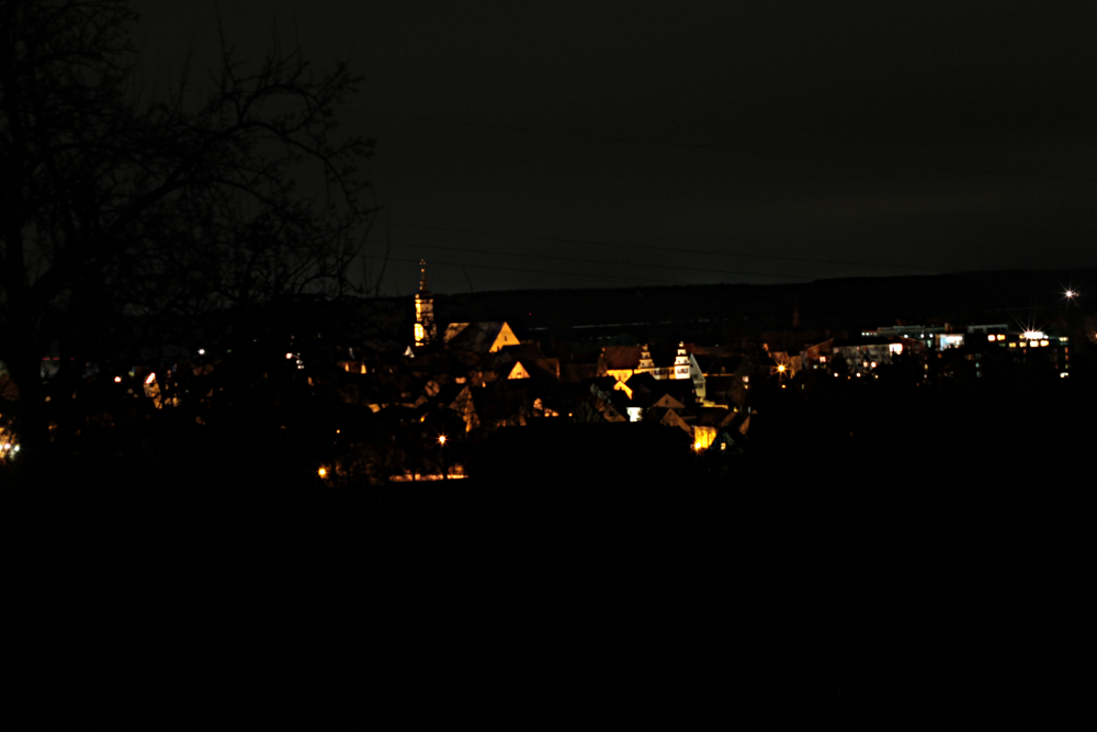 Meine Kleine Stadt- Munderkingen bei Nacht