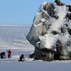 Meine Kunden in der Eiswelt / Impression Workshop Island Winter 2009