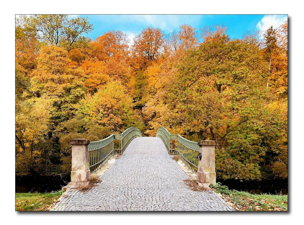 meine lieblingsbrücke in meiningen ...