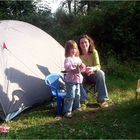 meine Mama und meine kleine Schwester