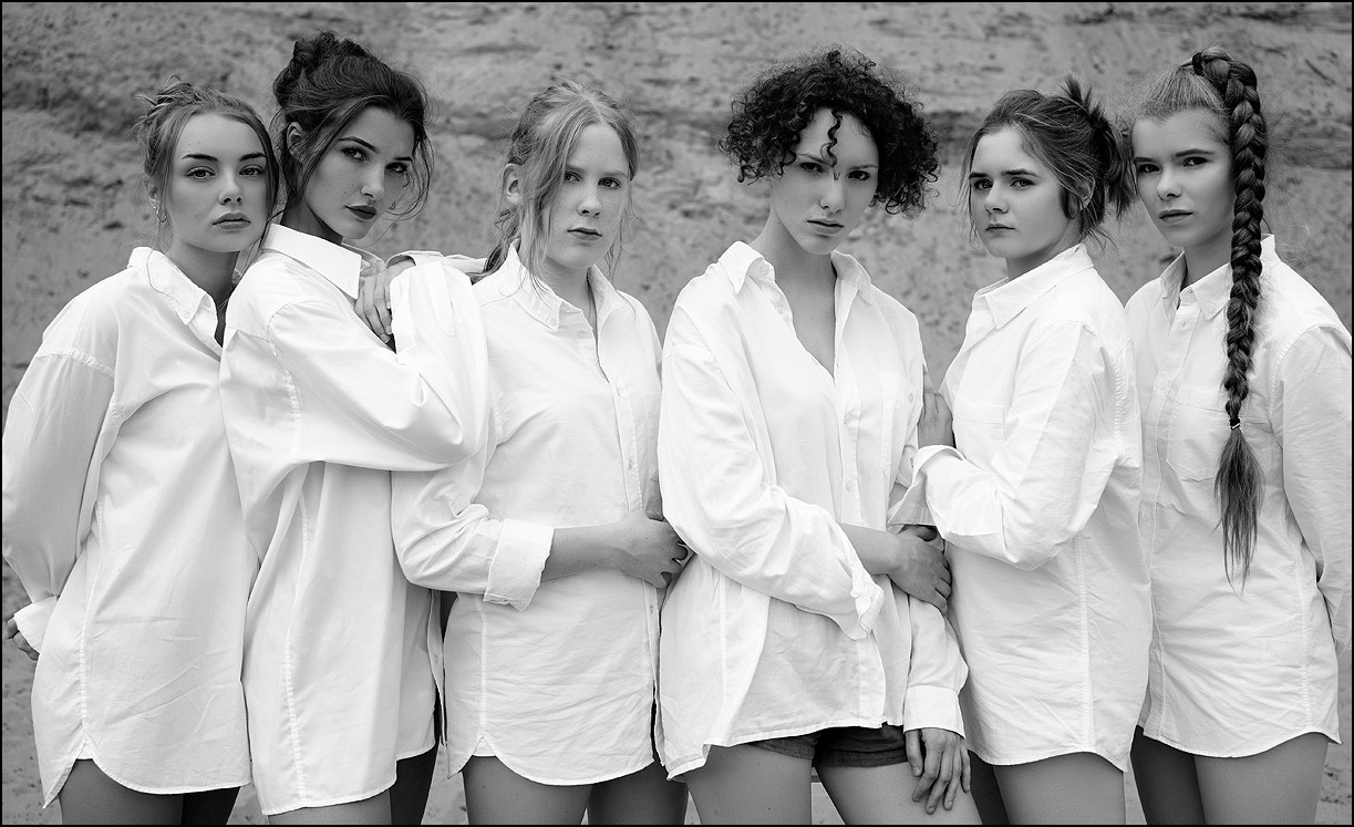 MEINE MODELS....frei nach Peter Lindbergh