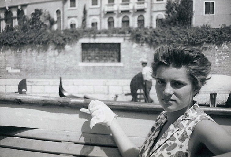 ..meine Mutter; Venedig 1956..