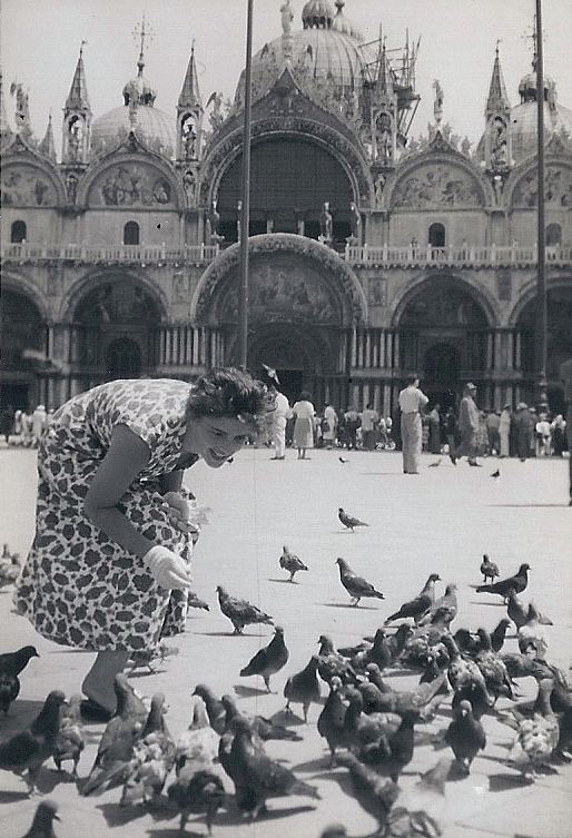 ..Meine Mutter, Venedig 1956_2..