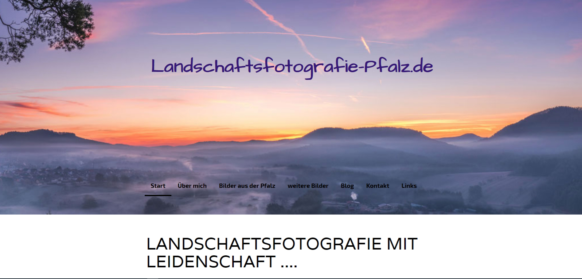 Meine neue Homepage