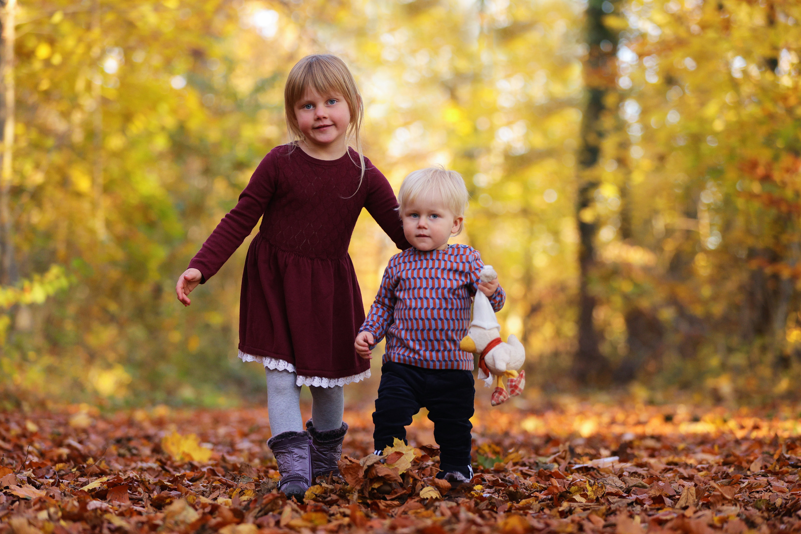 Meine Nichte und mein Neffe