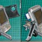 Meine Pentax Optio W 20 mit 3D-Makro-KleinSpiegel,