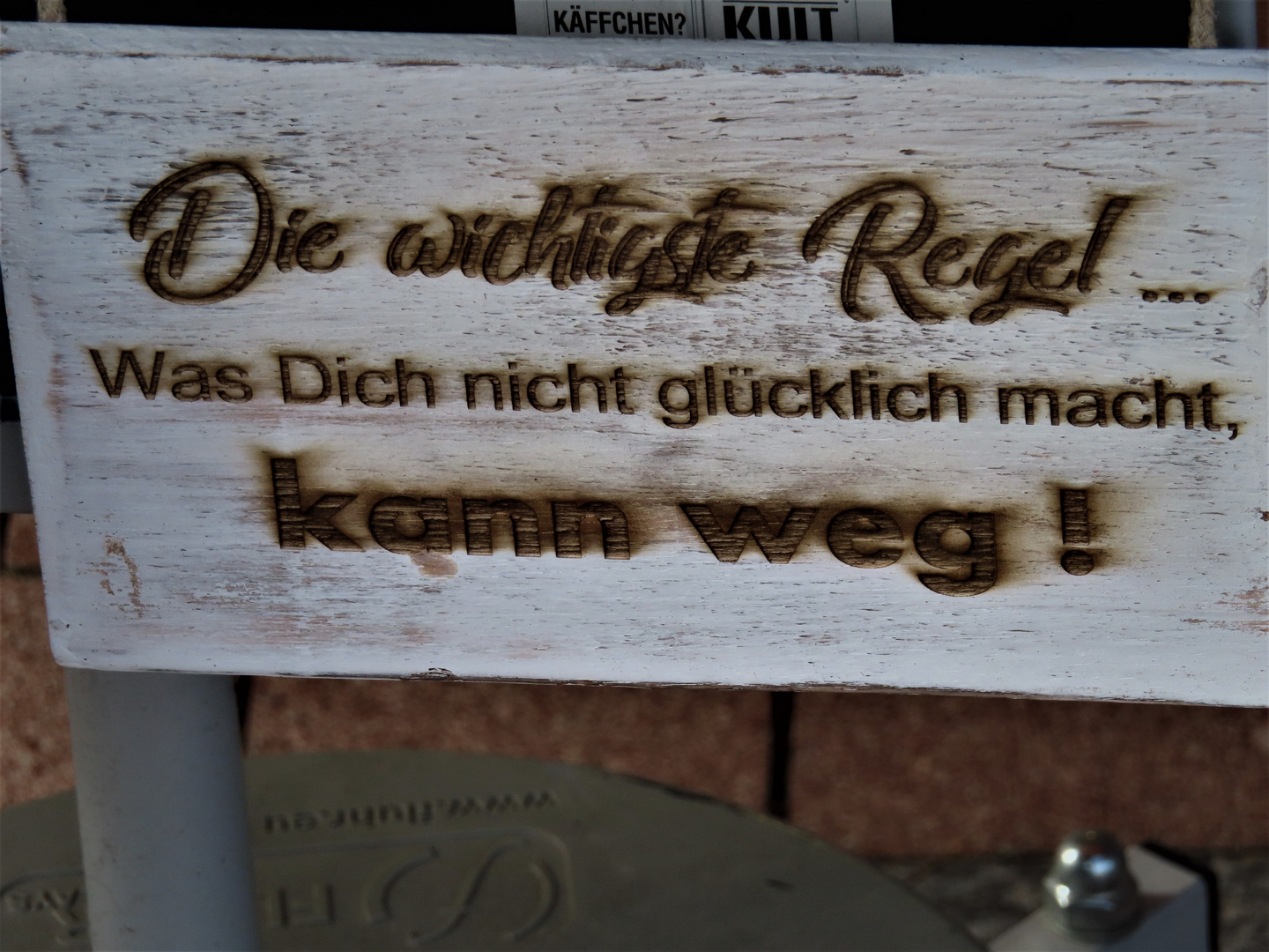 Meine Regel...