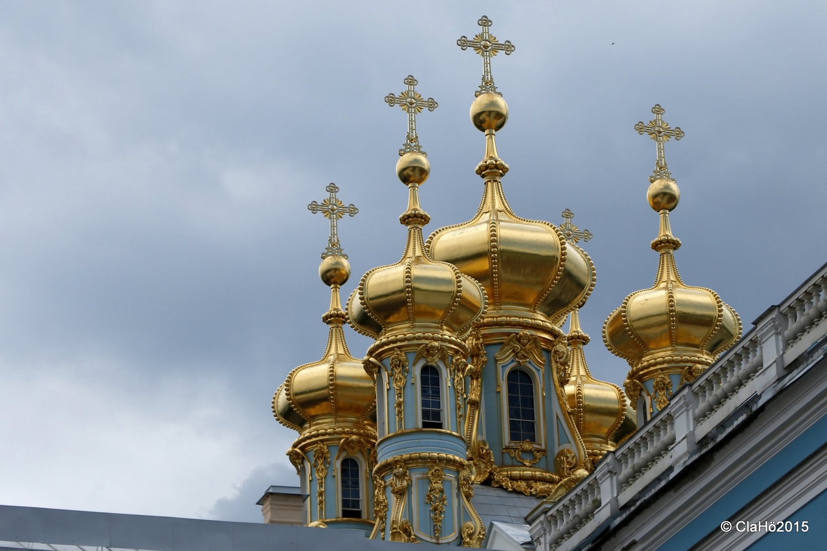 meine Reise nach St. Petersburg 2 - Katharinenpalast in Puschkin