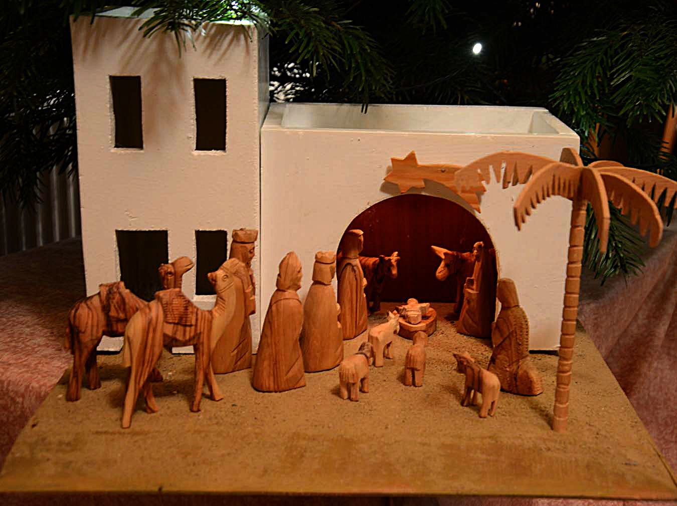 Meine schlichte Weihnachtskrippe. Foto & Bild weihnachten, spezial