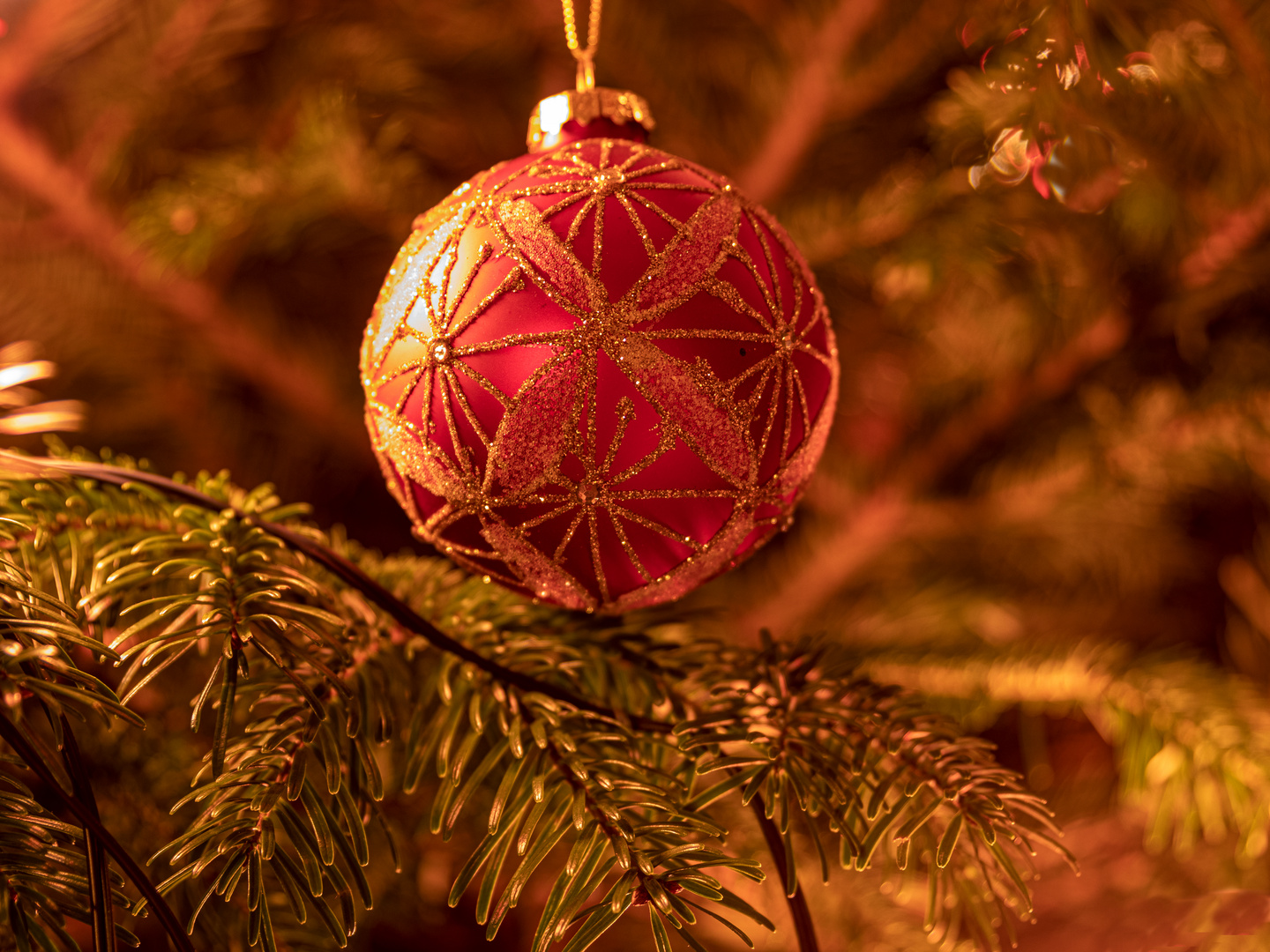 Meine schoenste Weihnachtskugel Foto & Bild weihnachten, fotos, rot