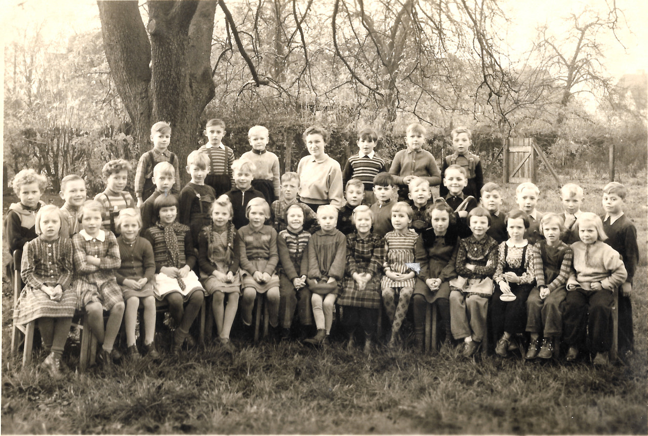 Meine Schulklasse .. 1954..
