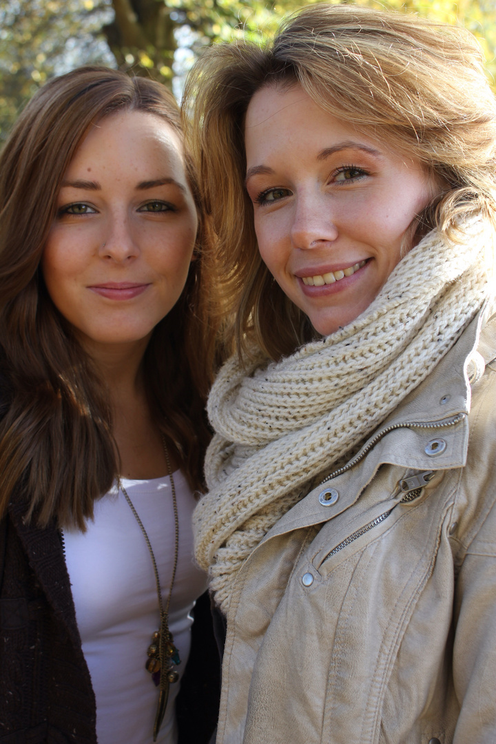 Meine Schwester und ich Okt 2012