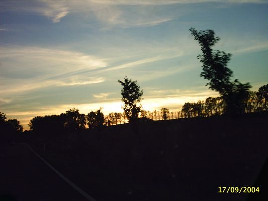 meine Sichtweise aus einem Auto...