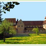 Meine Sonntagskirche in frühlingsfrischer Umgebung