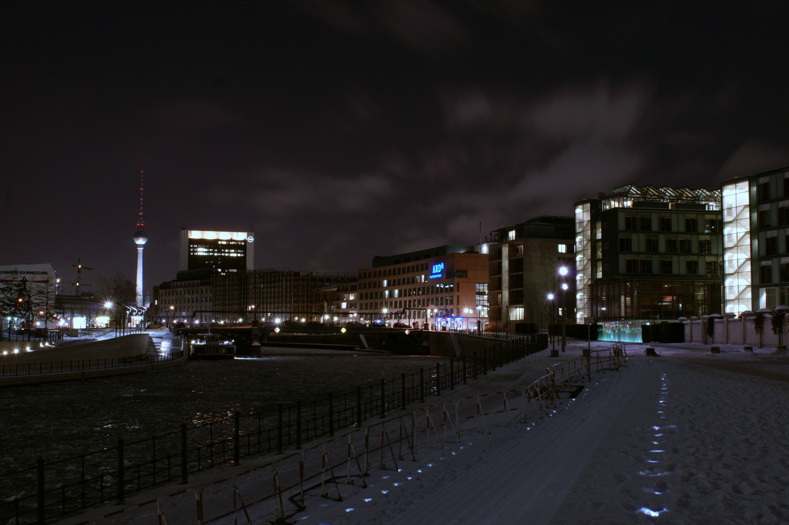 Meine Stadt bei Nacht