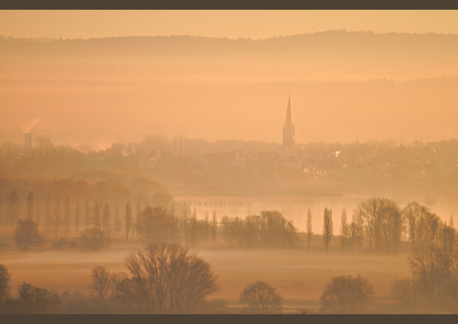 Meine Stadt im Morgennebel...