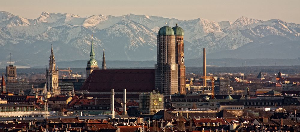 Meine Stadt und meine Gegend, München und die Berge