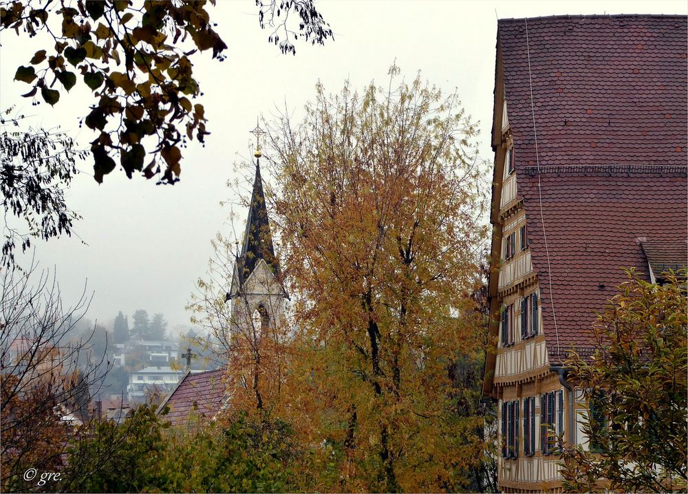 Meine Stadt - vernebelt