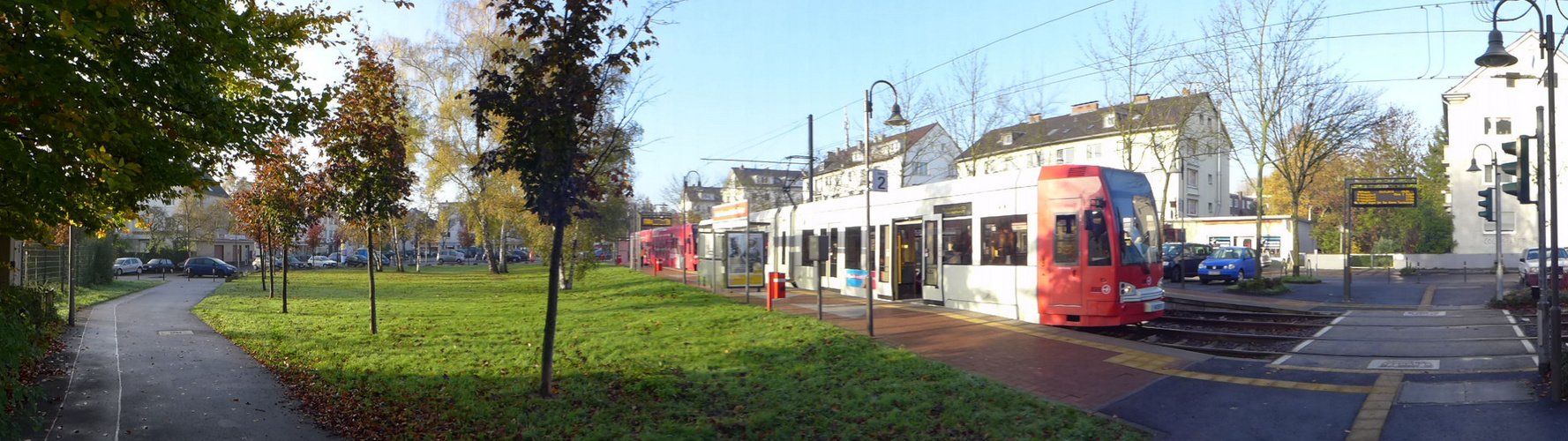 "Meine" Straßenbahnendhaltestelle