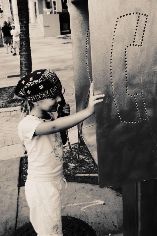 Meine Tochter in Miami Beach