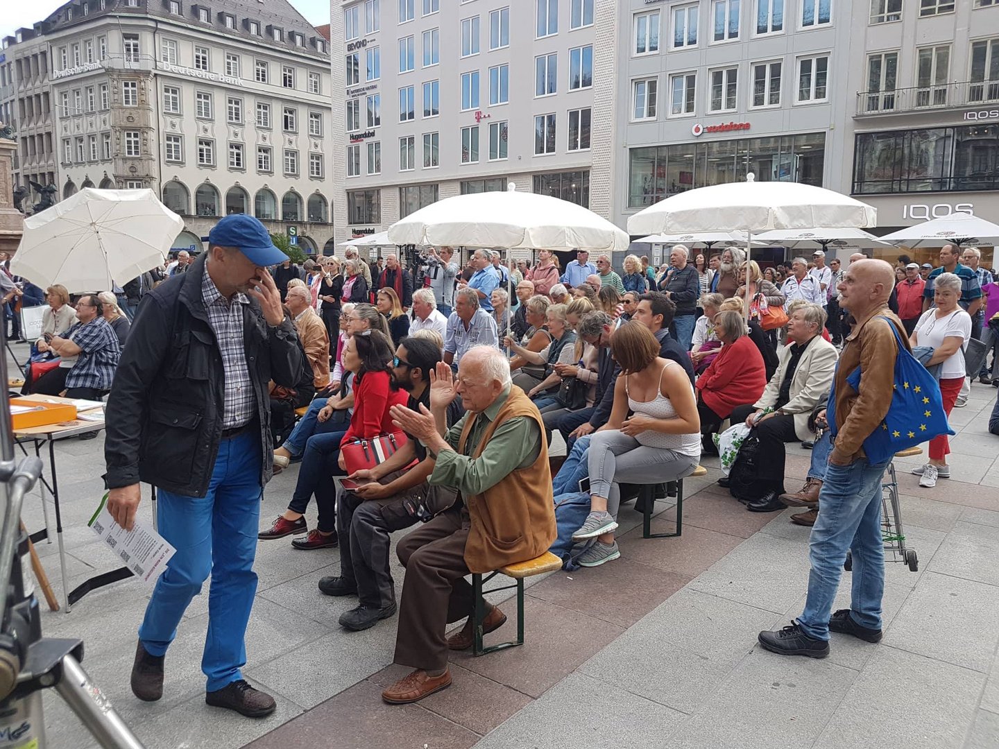 Meine Veranstaltung auf dem Münchner Marienplatz 14.15. September 2018