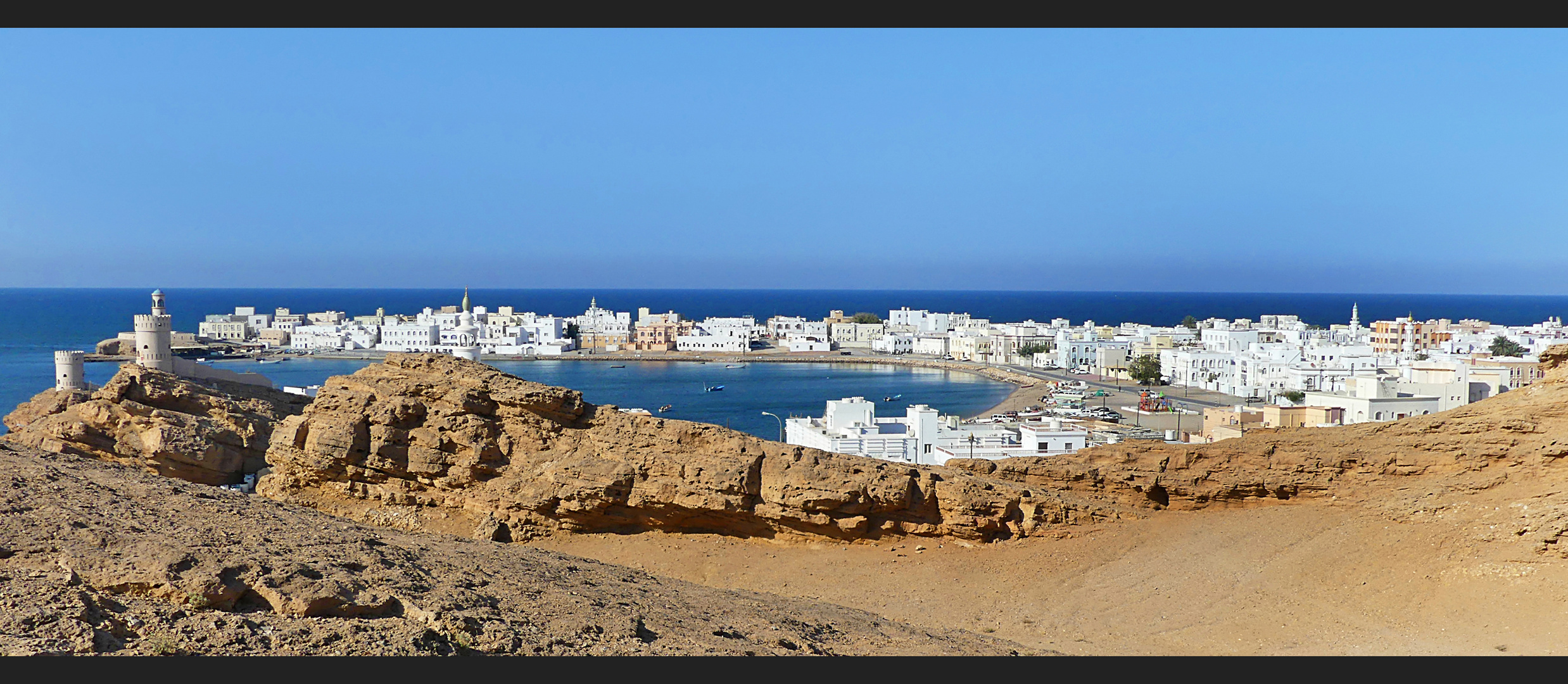 Meine weisse Stadt im Oman