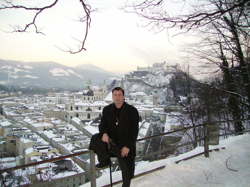 meine Wenigkeit in Salzburg