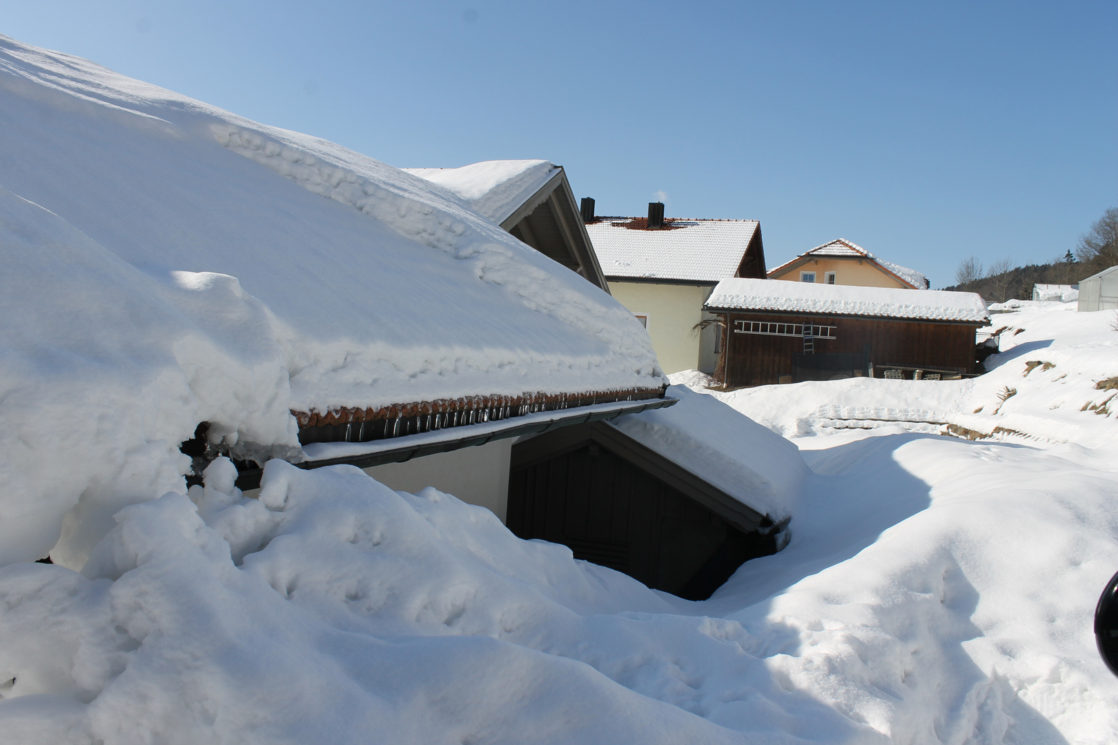 Meine Wohnung schneit ein....