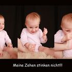 Meine Zehen stinken nicht!