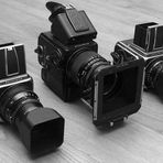 (Meine)Hasselblad Collection!Drei sind eine zuviel!