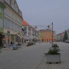 Meiningen, Blick zum Markt (Meiningen, vista a la plaza mayor)