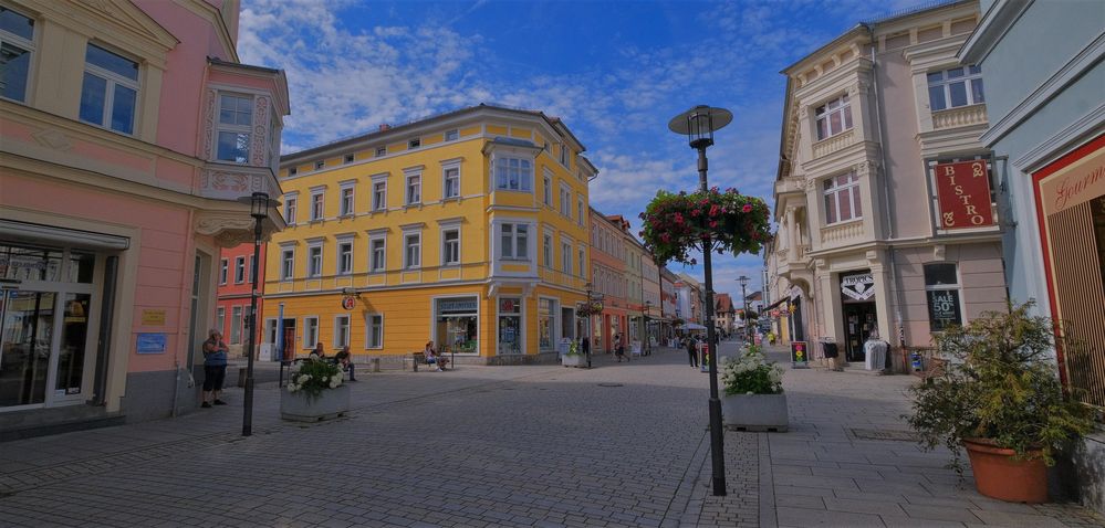 Meiningen, Hauptstraße (Meiningen, calle principal)