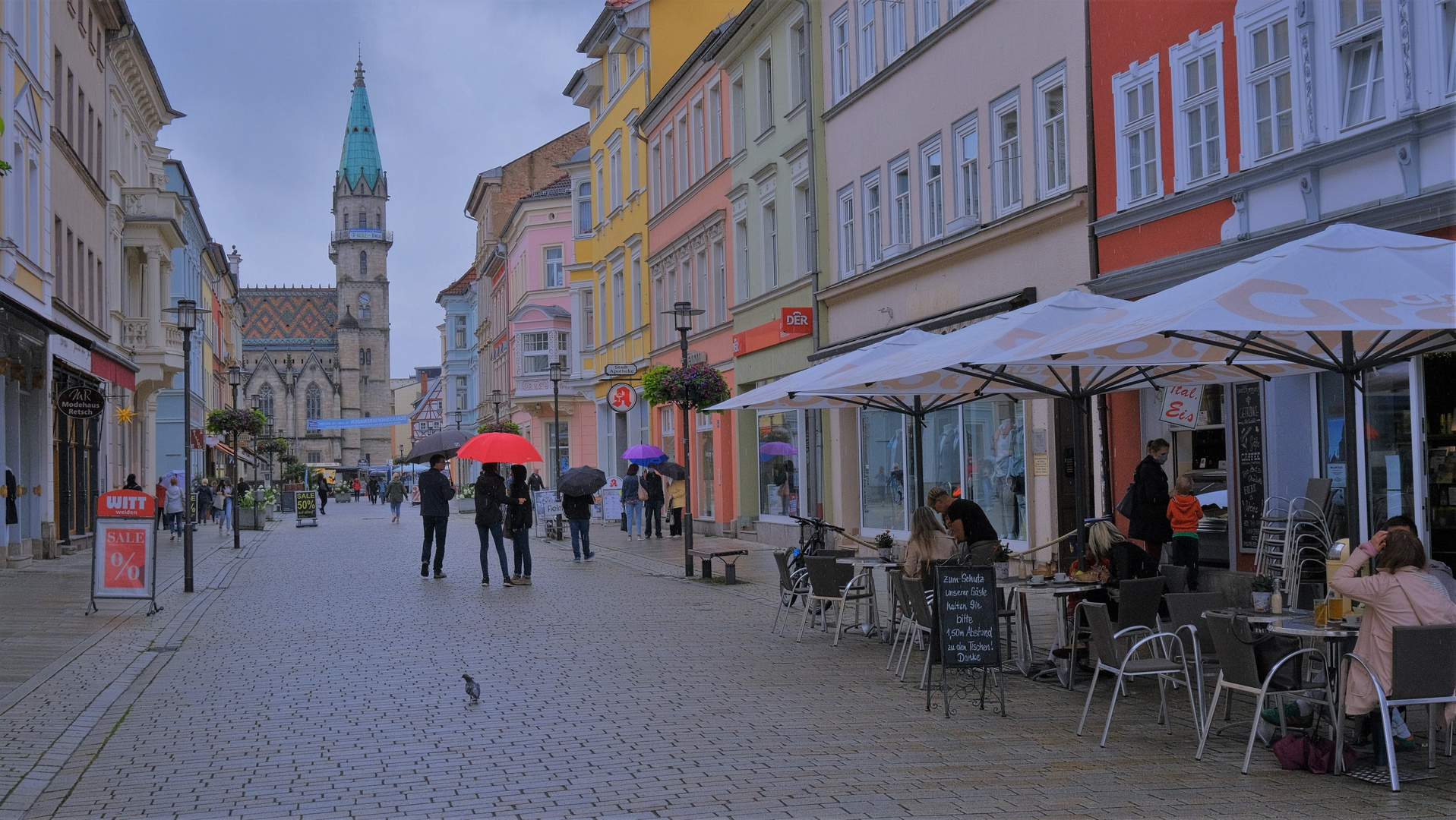 Meiningen, Hauptstraße (Meiningen, calle principal)