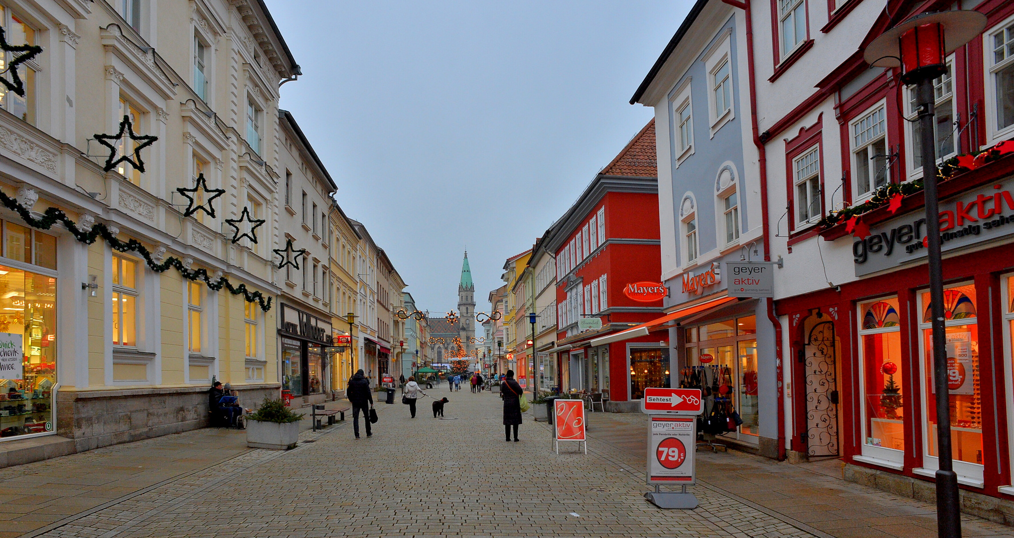 Meiningen, Hauptstraße (Meiningen, calle principal)